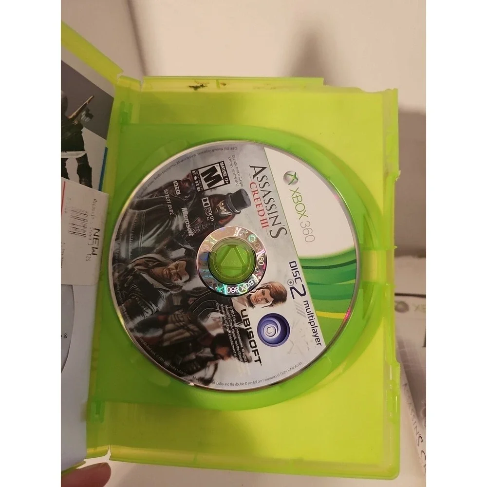 Lot Of 6‎ Xbox360 Games Borderlands Fable Darksider Assassin's Cree Call Of Duty